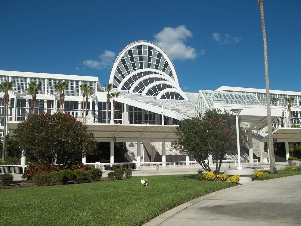Orlando_FL_Orange_County_Convention_Center03s Robot Arm Building the word "You"