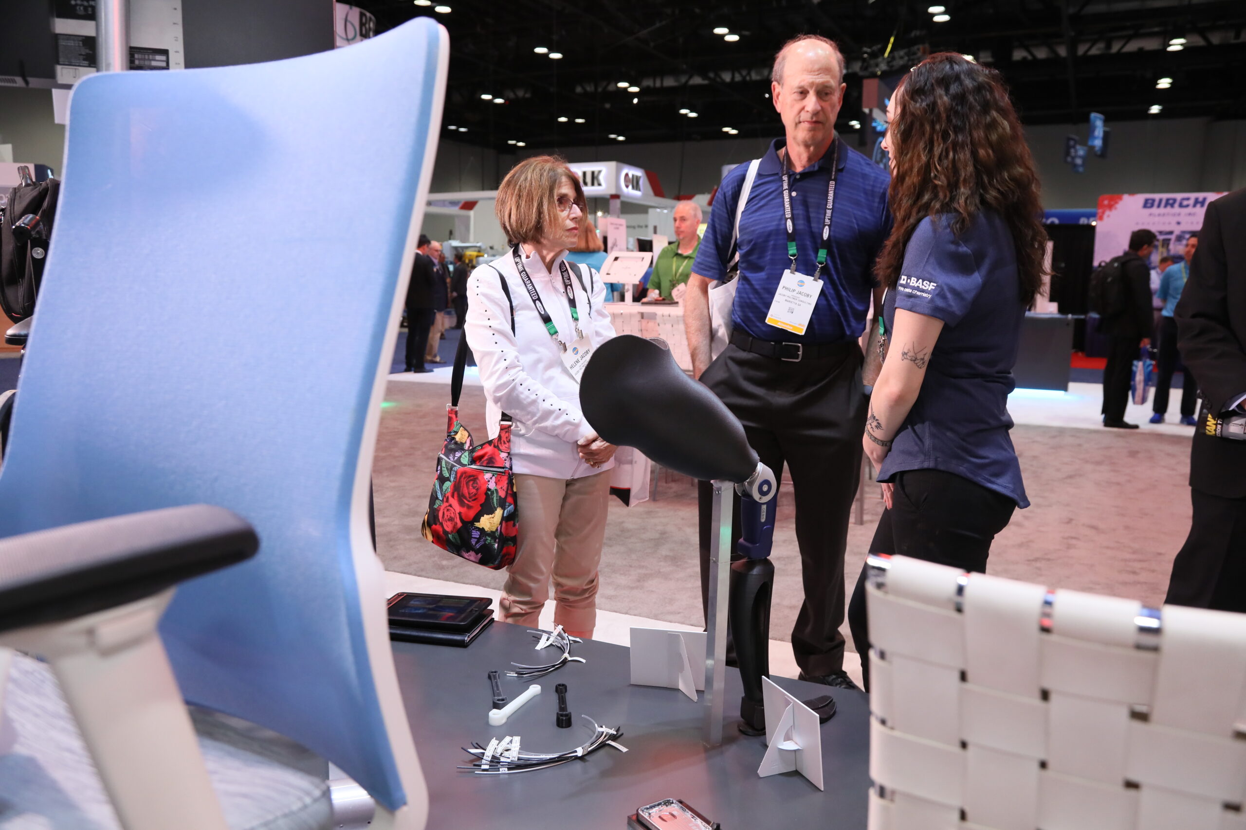 Robot Arm Building the word "You"