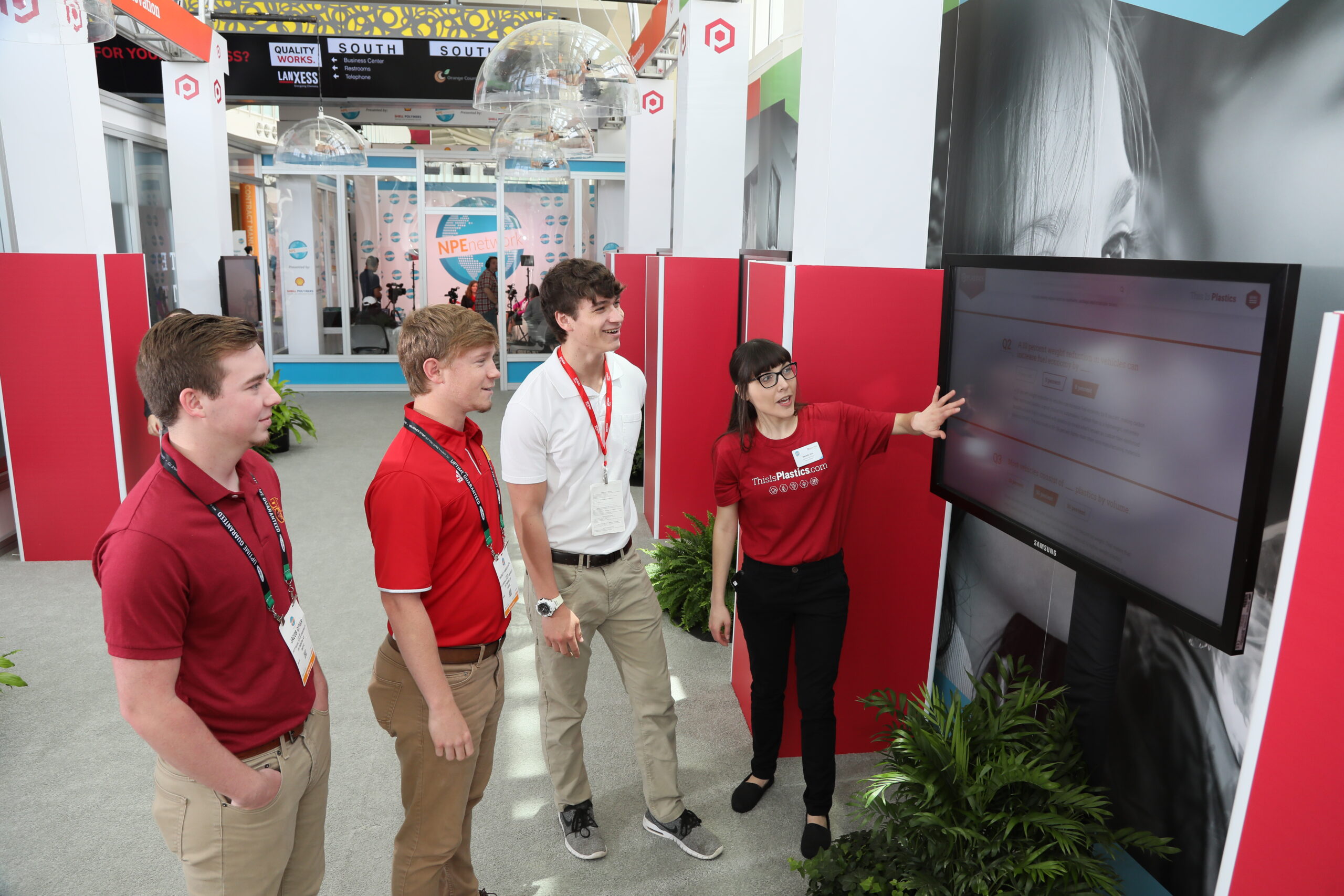 Robot Arm Building the word "You"