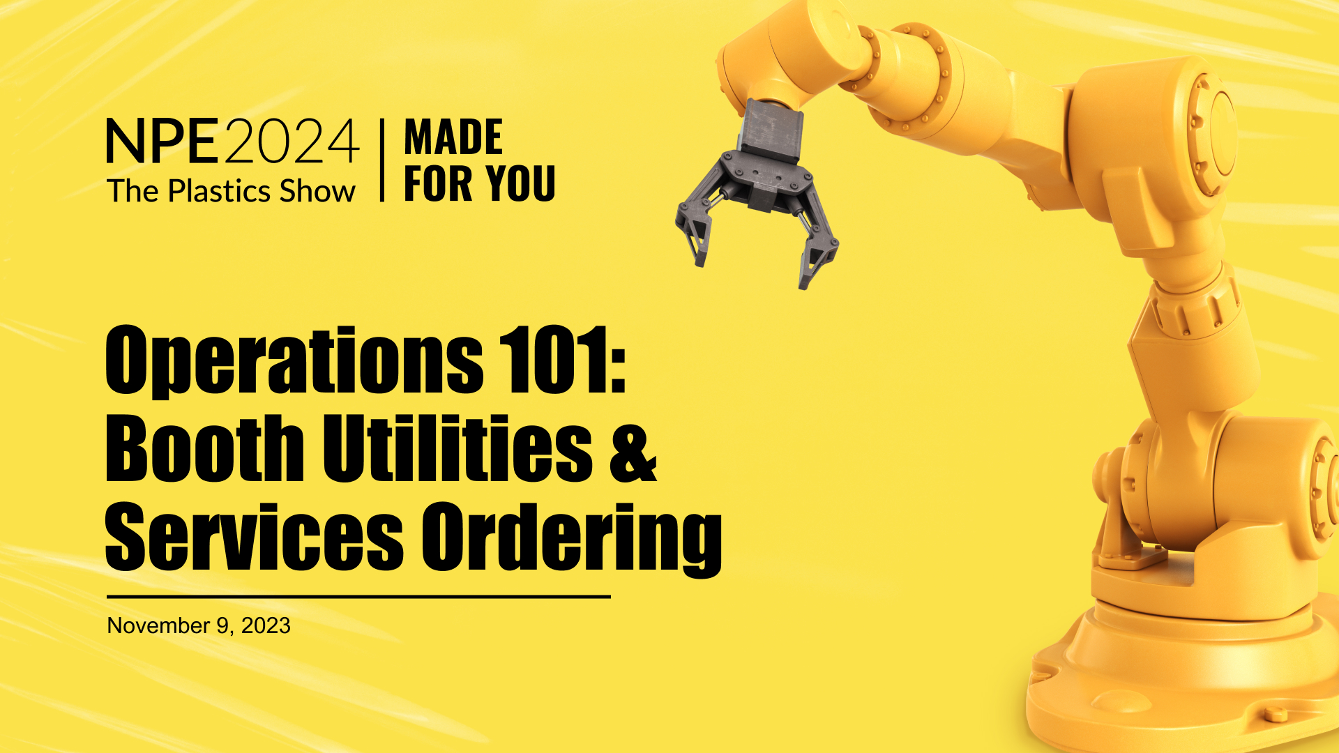 Operations 101 Webinar cover image